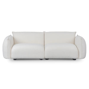 Light Grey Spec Three-Seater Sofa