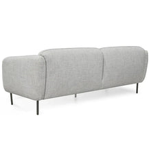 Load image into Gallery viewer, Light Grey Spec Three-Seater Fabric Sofa