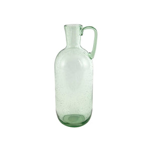 Green Glass Pitcher