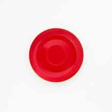 Load image into Gallery viewer, XL Red Teacup and Saucer - 375mL