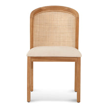 Load image into Gallery viewer, Light Beige Fabric Dining Chair