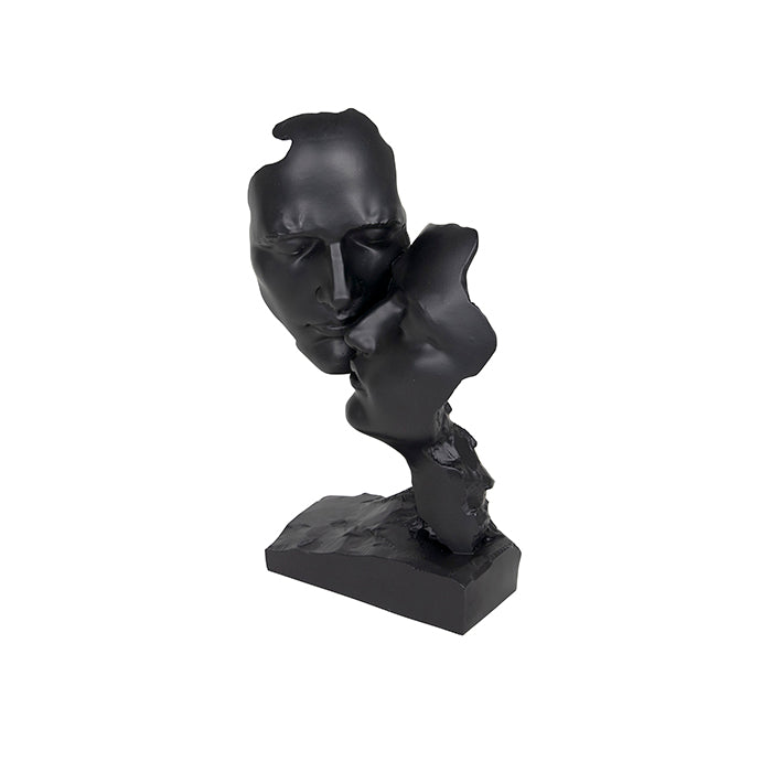 Black Lovers Mask Sculpture