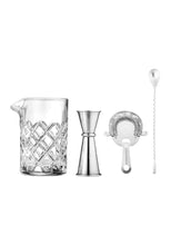 Load image into Gallery viewer, Ophelia Carved Glass Cocktail Set