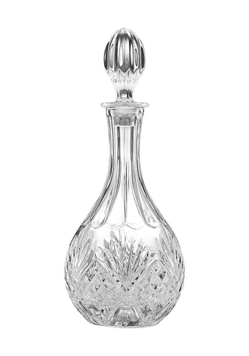 Ophelia Carved Crystal Decanter