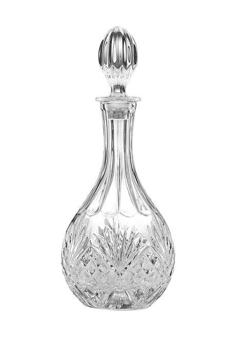 Ophelia Carved Crystal Decanter
