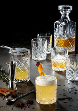 Load image into Gallery viewer, Ophelia Crystal Whisky Decanter and Glass Tumbler Set