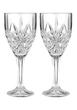 Load image into Gallery viewer, Ophelia Carved Wine Glasses 2 Pack
