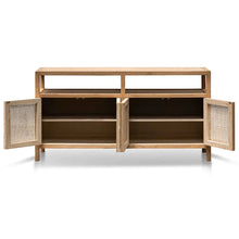 Load image into Gallery viewer, Natural Sideboard Unit with Rattan Doors