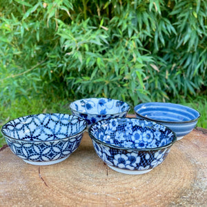 Sometsuke Four Dish Set