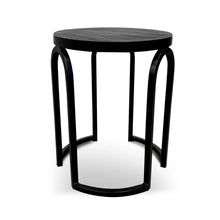 Load image into Gallery viewer, Full Black Oak Side Table