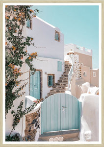 Santorini Dusty Print