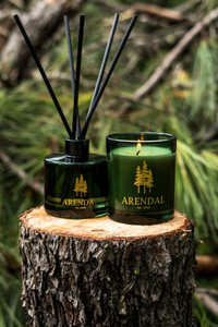 Arendal est. 2020 - Love Candle: Strawberries and Champagne