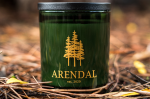 Arendal est. 2020 - Peace Candle: Thyme and Olive Leaf