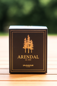 Arendal est. 2020 - Love Candle: Strawberries and Champagne