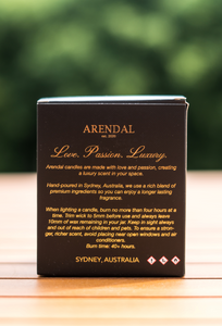 Arendal est. 2020 - Serendipity Candle: Persian Lime and Lemongrass