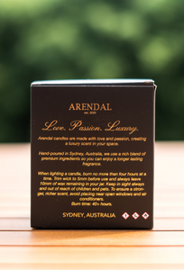 Arendal est. 2020 - Tranquillity Candle: Coconut and Lime