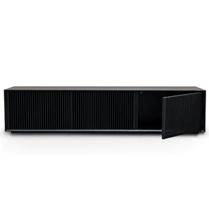 Black Veneer Entertainment Unit