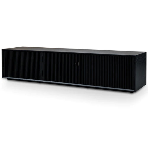 Black Veneer Entertainment Unit