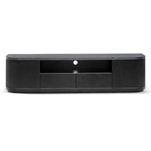 Load image into Gallery viewer, Full Black Entertainment Unit with Veneer Top