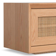 Load image into Gallery viewer, Natural Entertainment Unit with Rattan Doors