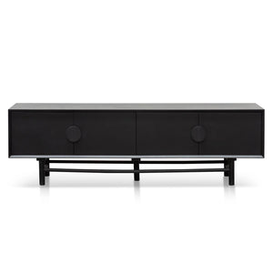 Black Wooden Entertainment Unit