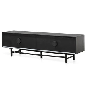 Black Wooden Entertainment Unit