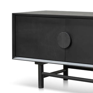 Black Wooden Entertainment Unit