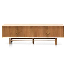 Load image into Gallery viewer, Natural Wooden Entertainment Unit