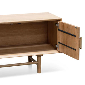 Natural Wooden Entertainment Unit