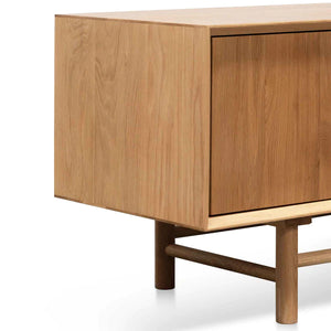 Natural Wooden Entertainment Unit