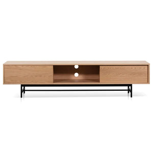 Natural Wooden Entertainment Unit