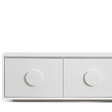 Load image into Gallery viewer, White Wooden Entertainment Unit