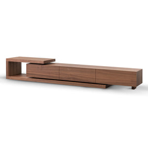 Walnut Extendable Entertainment Unit