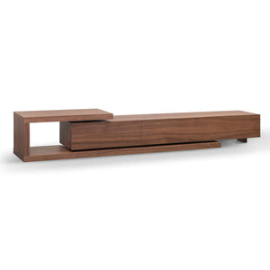 Walnut Extendable Entertainment Unit