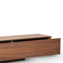 Load image into Gallery viewer, Walnut Extendable Entertainment Unit