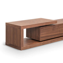 Load image into Gallery viewer, Walnut Extendable Entertainment Unit