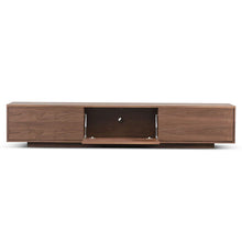 Load image into Gallery viewer, Walnut Wooden Entertainment Unit