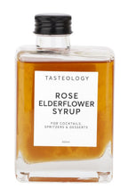 Load image into Gallery viewer, Tasteology Rose Elderflower Syrup