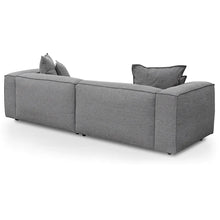 Load image into Gallery viewer, Graphite Grey Three-Seater Sofa with Cushion and Pillow