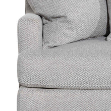 Load image into Gallery viewer, Grey Three-Seater Right Chaise Fabric Sofa
