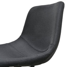 Load image into Gallery viewer, Black Fabric Bar Stool (Set of 2)