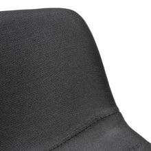 Load image into Gallery viewer, Black Fabric Bar Stool (Set of 2)