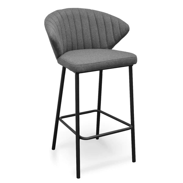 Grey Bar Stool