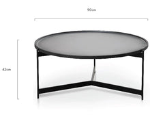 Load image into Gallery viewer, Matt Black Coffee Table