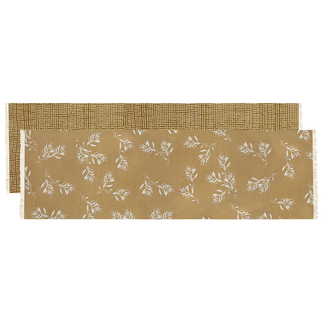 Olive Grove & Cotswold Table Runner Mustard