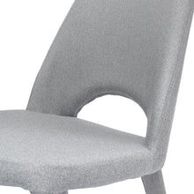 Load image into Gallery viewer, Coin Grey Fabric Dining Chair