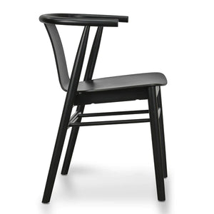 Black Shell Seat Dining Chair