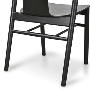 Black Shell Seat Dining Chair