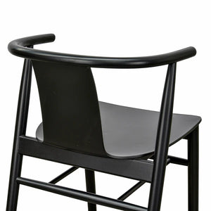 Black Shell Seat Dining Chair