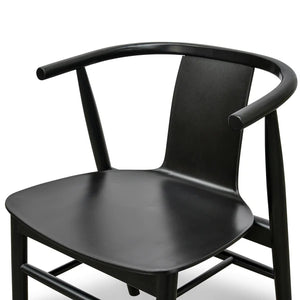 Black Shell Seat Dining Chair